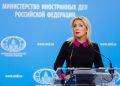 Russia, portavoce ministero esteri Maria Zakharova alla Conferenza globale sulla multipolarità