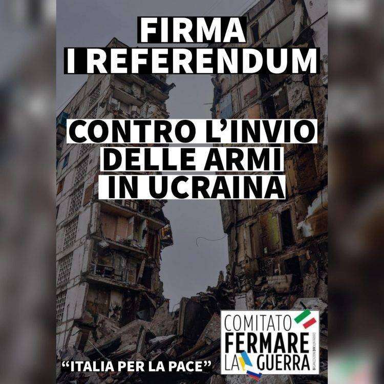 Ucraina, Alemanno (Fermare la Guerra): “Tutti in prima linea per raccogliere  firme contro le armi”