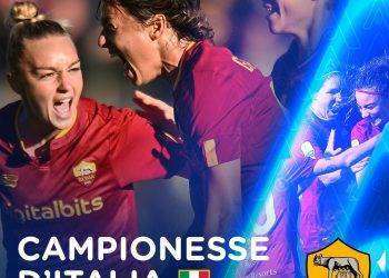 Calcio femminile, la Roma vince lo scudetto