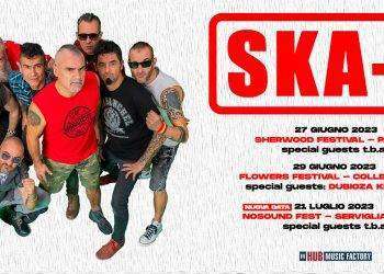 Musica, gli Ska P in Italia per tre date tra giugno e luglio