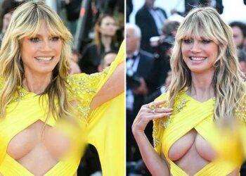 Heidi Klum, incidente hot a Cannes: ecco cosa è successo