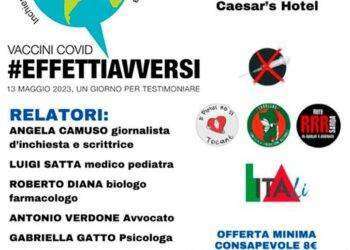 Conferenze Cagliari, “Vaccini covid” ed effetti avversi