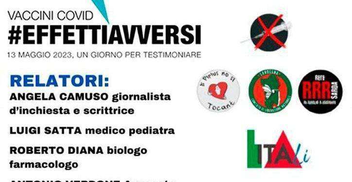 Conferenze Cagliari, “Vaccini covid” ed effetti avversi