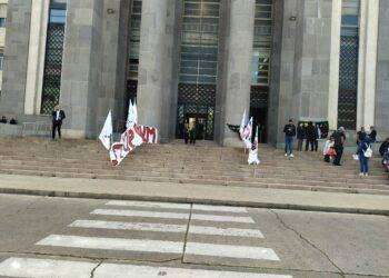 Processo contro 40 antimilitaristi e attivista No Rwm: sit-in davanti al Tribunale