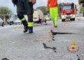 Alluvione lampo a Cagliari, condotte esplose e asfalto distrutto: intervento dei Vigili del Fuoco