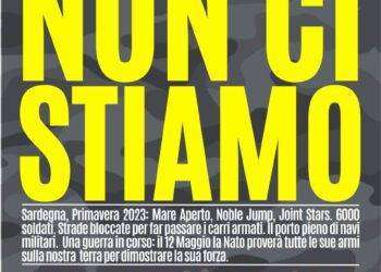 Esercitazioni in Sardegna, antimilitaristi in piazza il 12 maggio