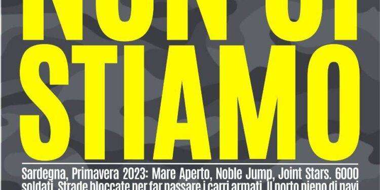 Esercitazioni in Sardegna, antimilitaristi in piazza il 12 maggio