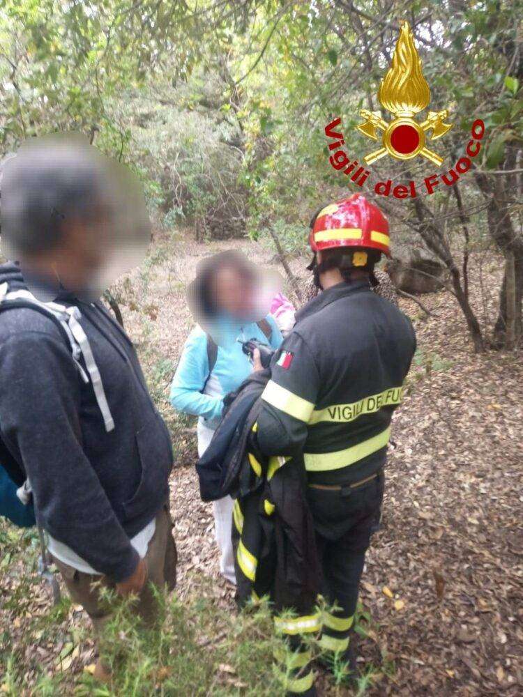 San Pantaleo (Olbia), 5 escursionisti salvati dai Vigili del Fuoco: avevano perso l’orientamento