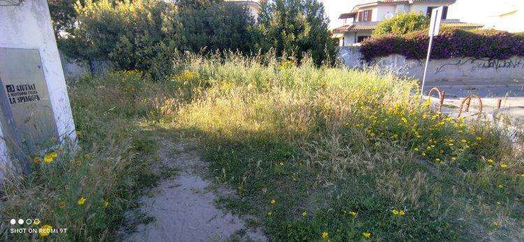 Quartu Sant’Elena, a Margine Rosso in attesa delle “Pulizie di Primavera”: sterpaglie e rifiuti invadono ingresso all’arenile
