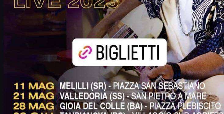Alex Britti in concerto a Valledoria il 21 maggio 2023