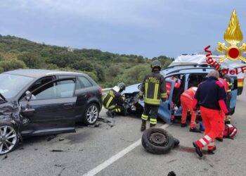 Frontale vicino a Siniscola: 4 feriti di cui uno molto grave