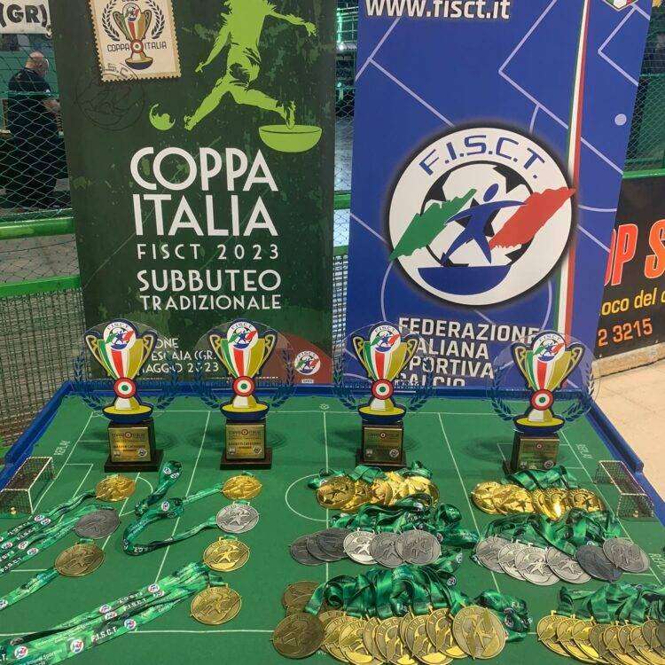 Subbuteo Casale e Filippo Filippella (Aosta Warriors) vincono la Coppa Italia 2023 di Subbuteo Tradizionale