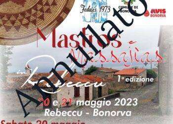 Maltempo, spostato all’1 e 2 luglio “Mastros e Massajas” a Bonorva