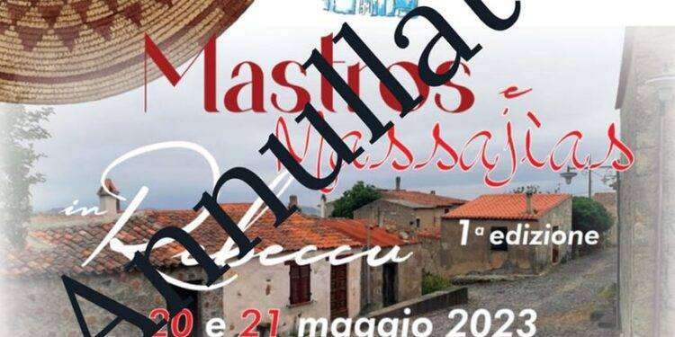 Maltempo, spostato all’1 e 2 luglio “Mastros e Massajas” a Bonorva