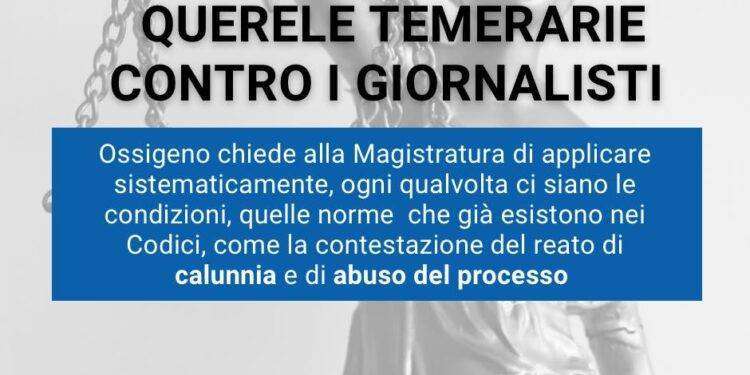 Appuntamento con Ossigeno per l’Informazione: Il 9 e 12 giugno “Storie di ordinaria censura”