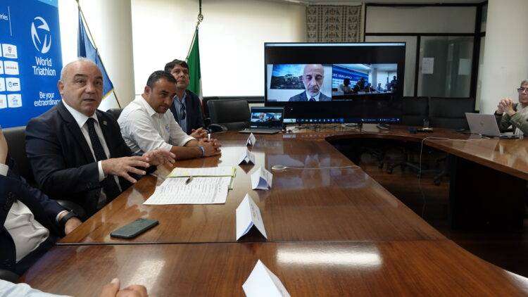 Turismo, mondiale a Cagliari. Assessore Chessa: “Sardegna-triathlon è un binomio vincente per la promozione dell’isola”