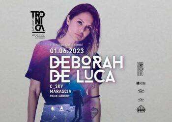 Deborah De Luca all’Operà Beach Arena a Quartu il primo giugno