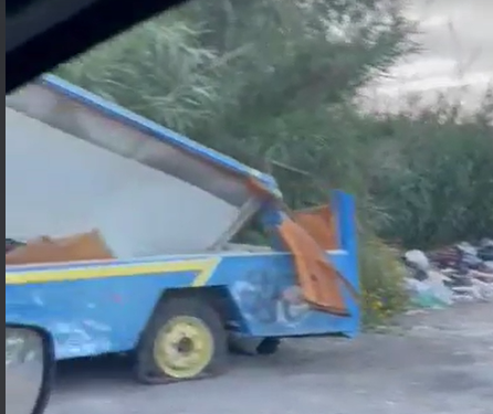 Cagliari, degrado e maxi discarica in via dell’Agricoltura