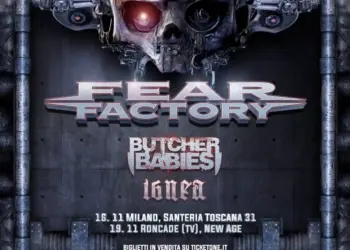 I Fear Factory in tour in Italia: due date a novembre