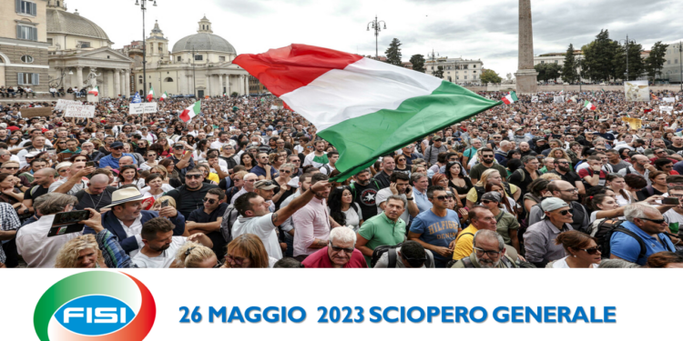 26 maggio, sciopero generale della Fisi: a Cagliari appuntamento in piazza Palazzo dalle 11