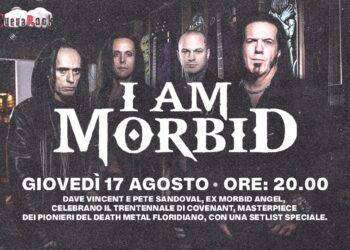 Gli I Am Morbid in Italia per due date ad agosto 2023: in Sardegna il 17 alla Cueva Rock