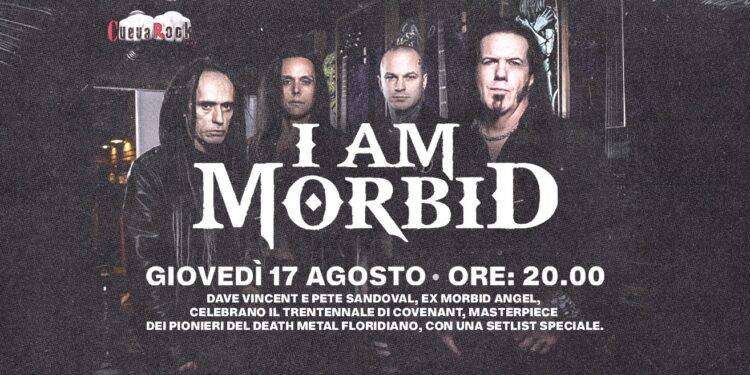 Gli I Am Morbid in Italia per due date ad agosto 2023: in Sardegna il 17 alla Cueva Rock