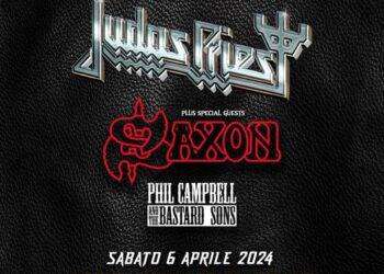 Judas Priest, una data in Italia nel 2024 con Saxon e Phil Campbell