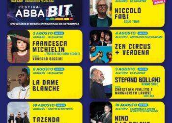 Musica, torna l’Abbabula festival tra il 20 giugno e il 12 agosto a Sassari e Alghero