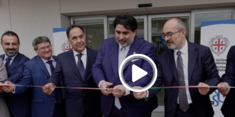 Il Presidente Christian Solinas inaugura il nuovo Campus universitario “Emilio Lussu”