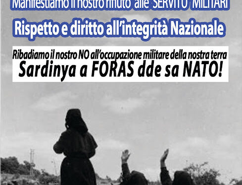 Sa Defenza, mobilitazione in tutta la Sardegna contro la nato