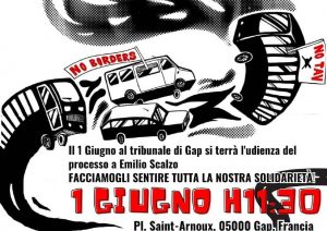 Francia, presidio NoTav il primo giugno davanti al Tribunale di Gap