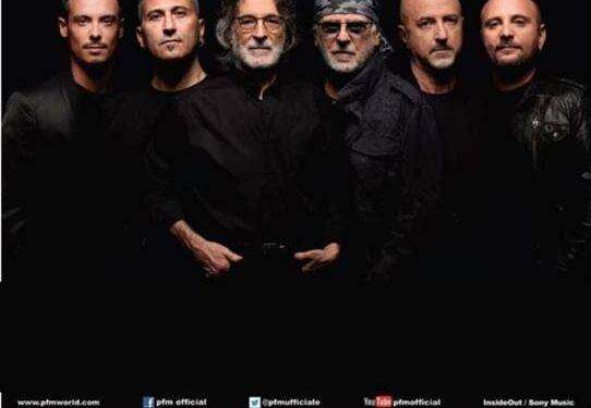 Musica, dopo il rinvio per maltempo, la Pfm a Bolotana il 2 giugno