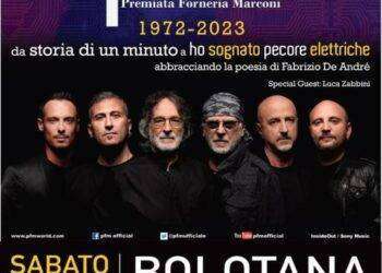 La PFM torna in Sardegna, concerto gratuito in piazza a Bolotana il 13 maggio