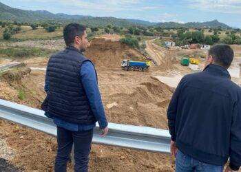 Maltempo, sopralluogo dell’Assessore Saiu al ponte di Oloè e alla foce del Cedrino