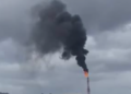 Colonne di fumo nero da impianto Saras: proteste dei cittadini