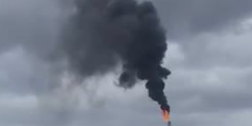 Colonne di fumo nero da impianto Saras: proteste dei cittadini
