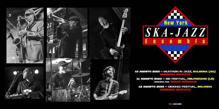 New York Ska-Jazz Ensemble annuncia tre date estive in Italia