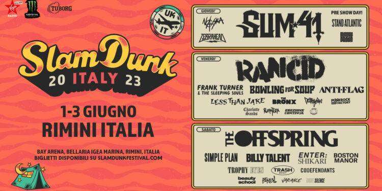Confermati Sum 41, Rancid, Offspring come headliner della 3 giorni punk nella nuova Bay Arena di Bellaria Igea Marina