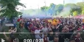 Europa League: Siviglia-Roma. ‘Tutti a Budapest’, è festa romanista