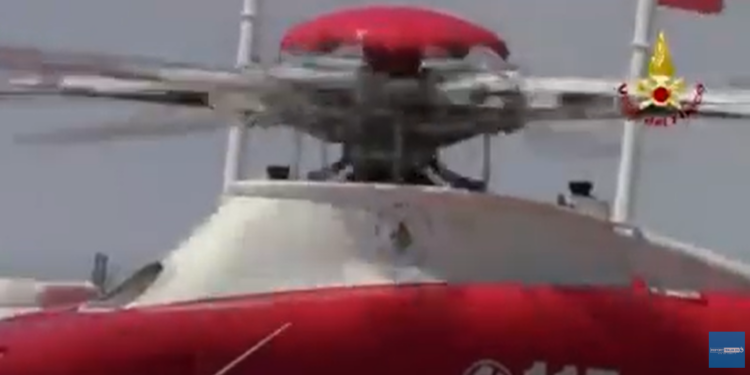 2 operai infortunati bloccati su un silos nel cantiere della linea Tav, esercitazione dei Vvf