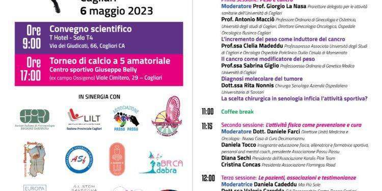 “Tumori femminili e sport 2023: un calcio al cancro” sabato 6 maggio 2023