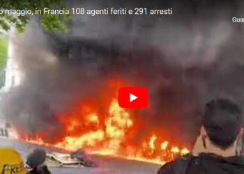 Primo maggio di scontri in Francia: 108 agenti feriti e 291 arresti