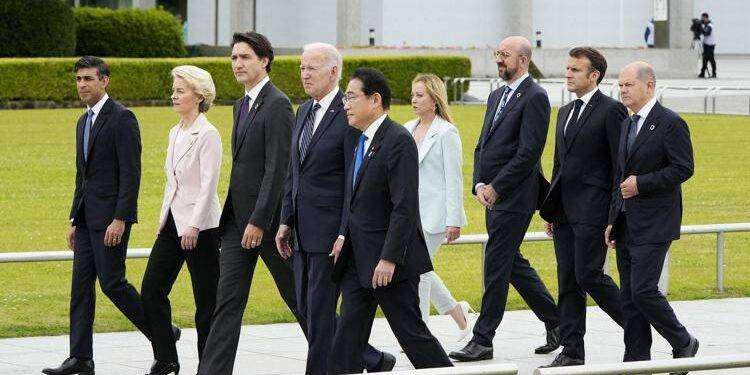 Il G7 contro la pace: i guerrafondaio vogliono solo la vittoria