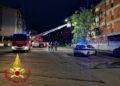 Sassari, albero pericolante: intervento dei Vigili del Fuoco