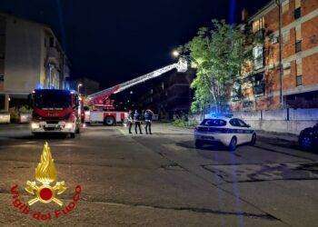 Sassari, albero pericolante: intervento dei Vigili del Fuoco