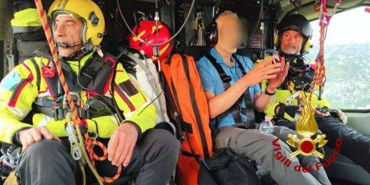 Turista danese si perde a Cala Goloritzè: recuperato dai Vigili del Fuoco