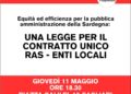 Comparto unico RAS-EE.LL, giovedì a Cagliari dibattito sul disegno di legge in discussione in Consiglio regionale