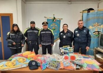 Centinaia di giocattoli senza marchio Ce sequestrati a Tempio