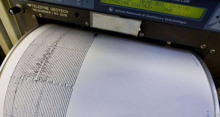 Terremoto magnitudo 4.8 davanti alla costa della Calabria