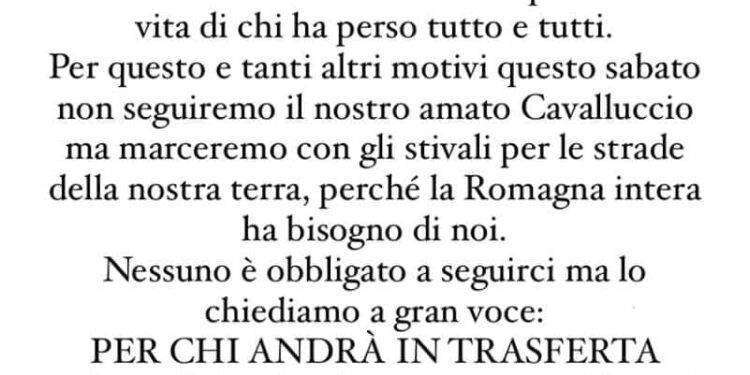 Serie C, gli ultras del Cesena: “Niente trasferta a Vicenza, restiamo a spalare”